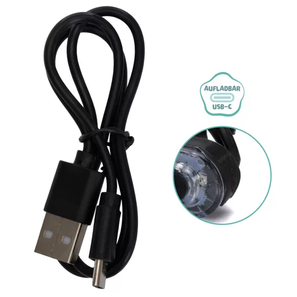 Fillikid biztonsági lámpa babakocsira Easy fix piros-fehér 2db 589-00