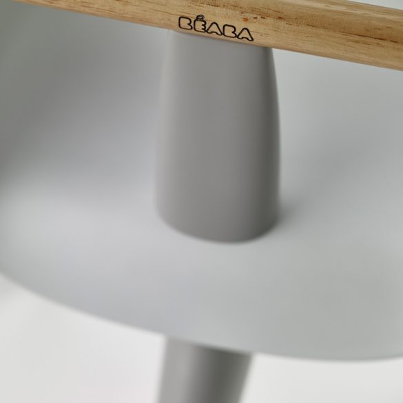 Béaba Up & Down Magas Etetőszék- Szürke - Fehér