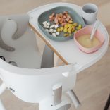 Béaba Szilikon étkező szett - 4 db - Eukaliptusz