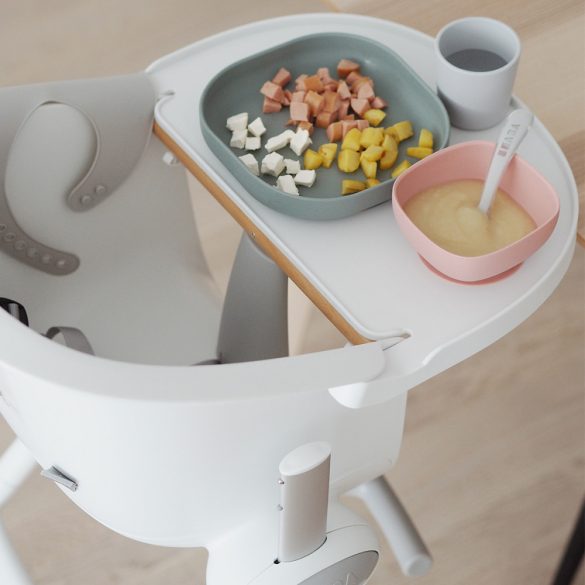 Béaba Szilikon étkező szett - 4 db - Eukaliptusz