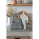 Béaba Rozsdamentes Acél Kulacs Fogantyúval - 350 ml - Zsályazöld