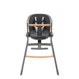 Béaba Up & Down Magas Etetőszék - Sötétszürke