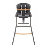 Béaba Up & Down Magas Etetőszék - Sötétszürke