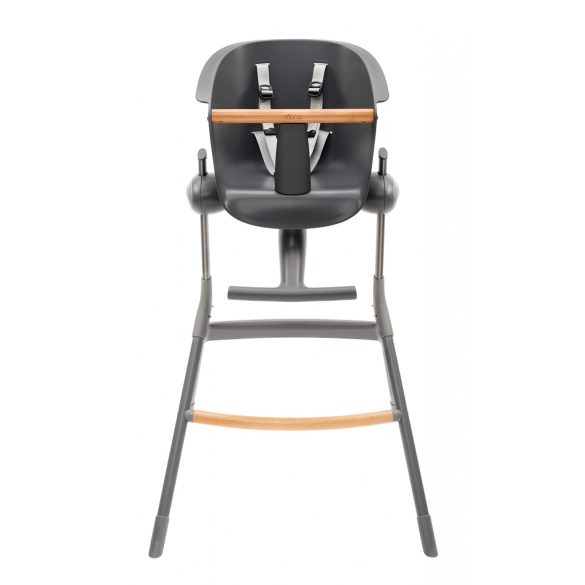Béaba Up & Down Magas Etetőszék - Sötétszürke