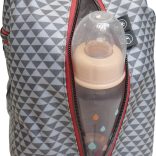 Sydney II Pelenkázó táska - Szürke - Korall