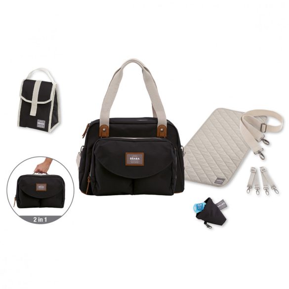 Béaba Geneva II Pelenkázó táska - Fekete
