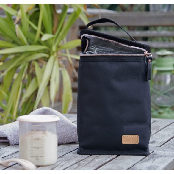 Béaba Isothermal hidegen-melegen tartó táska - Fekete/Pink Arany