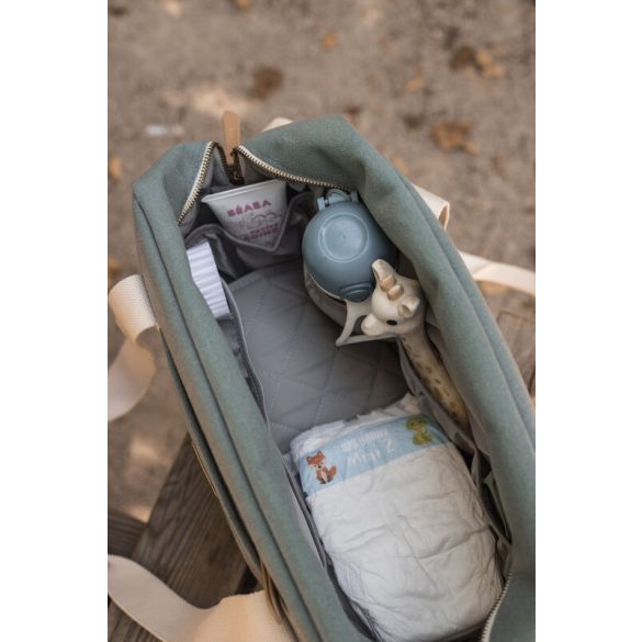 Paris Pelenkázó táska - Zsályazöld