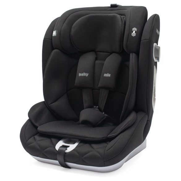 Baby Mix Hero pro I-Size 76-150 cm biztonsági gyermekülés-Black