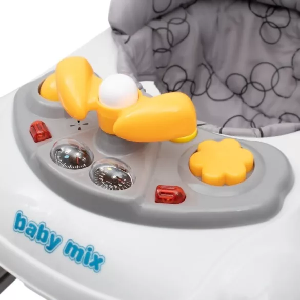 Baby Mix zenélő bébikomp -Szürke