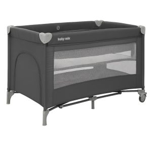 Baby Mix Grow kétszintes utazóágy-Grey