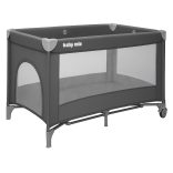 Baby mix utazóágy Simple-Szürke
