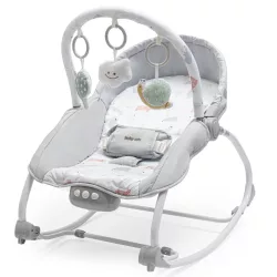 Baby Mix Hintáztatható Rezgő Pihenőszék-Csigák