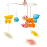 Baby Mix zenélő forgó  éjszakai fénnyel-Piros