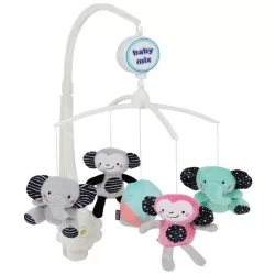 Baby mix zenélő forgó - Elefánt és majom