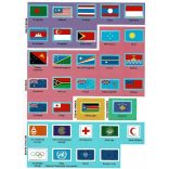 Napraforgó Képes atlasz gyermekeknek - A világ zászlói matricákkal