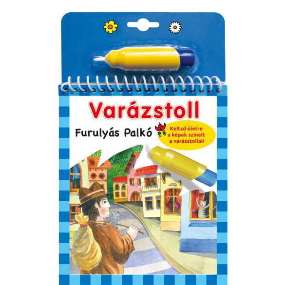 Napraforgó Varázstoll kifestő - Benedek Elek: Furulyás Palkó