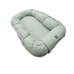 Vaganza babafészek waffle 85x60 cm- Oliva