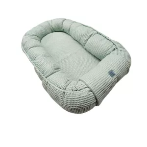 Vaganza babafészek waffle 85x60 cm- Oliva