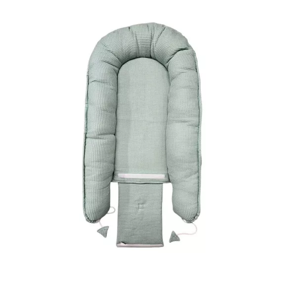 Vaganza babafészek waffle 85x60 cm- Oliva