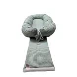 Vaganza babafészek waffle 85x60 cm- Oliva