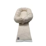 Vaganza babafészek waffle 85x60 cm- Ecrü