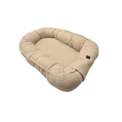 Vaganza babafészek waffle 85x60 cm- Mogyoró