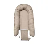 Vaganza babafészek waffle 85x60 cm- Mogyoró