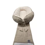 Vaganza babafészek waffle/wellsoft 85x60 cm- Mogyoró