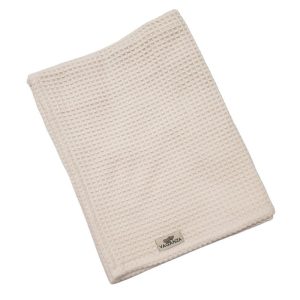 Vaganza Waffle babatakaró 100x140 - Ecrü