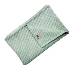 Vaganza Waffle babatakaró 100x140 -Oliva