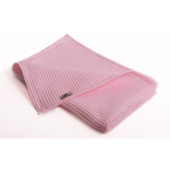 Vaganza Waffle babatakaró 100x140 -Rózsaszín