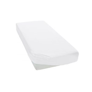 Pamut strech lepedő 80x160cm - Fehér 