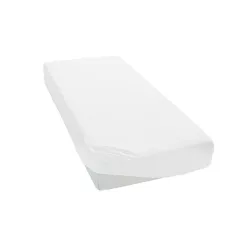 Pamut strech lepedő 50x90cm - Fehér 