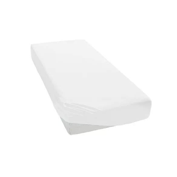 Pamut strech lepedő 80x180cm - Fehér 