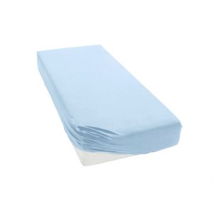 Pamut strech lepedő 60x120-70x140cm - kék