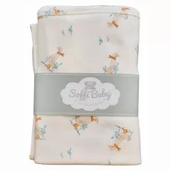 Soffi Baby takaró pamut dupla libás 80x100cm