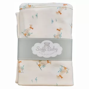 Soffi Baby takaró pamut dupla libás 80x100cm