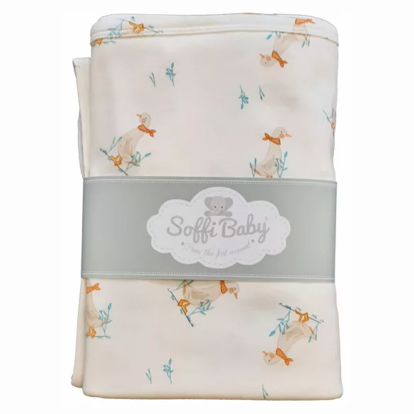 Soffi Baby takaró pamut dupla libás 80x100cm