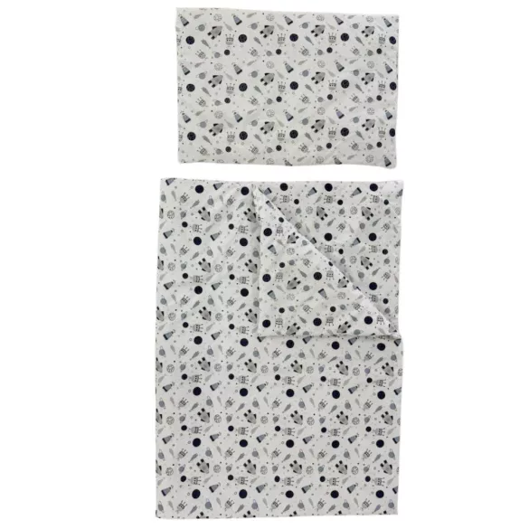 Soffi Baby ágynemû szett 2 részes 135x90 - 40x60cm Ûrhajós