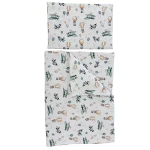 Soffi Baby ágynemû szett 2 részes 135x90 - 40x60cm Repülõs