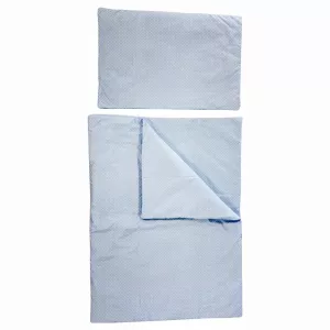 Soffi Baby ágynemû szett 2 részes 135x90 - 40x60cm apró csillag mintás kék