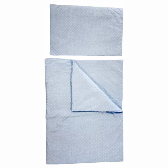 Soffi Baby ágynemû szett 2 részes 135x90 - 40x60cm apró csillag mintás kék