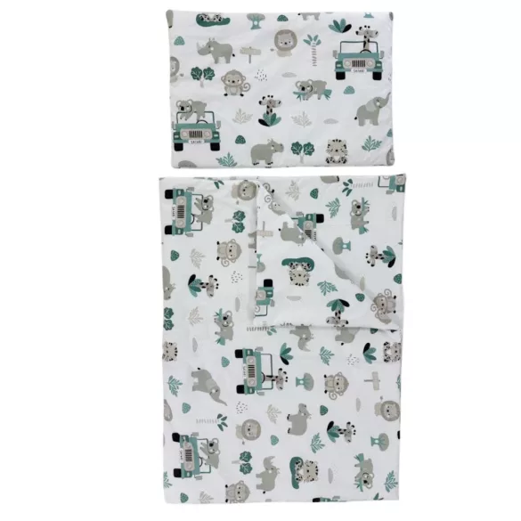 Soffi Baby ágynemû szett 2 részes 135x90 - 40x60cm Szafari