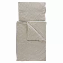   Soffi Baby ágynemû szett 2 részes 135x90 - 40x60cm apró csillag mintás bézs