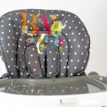 Chef multifunkciós, extra-párnás etetőszék 6-36 hó, 15 kg-ig