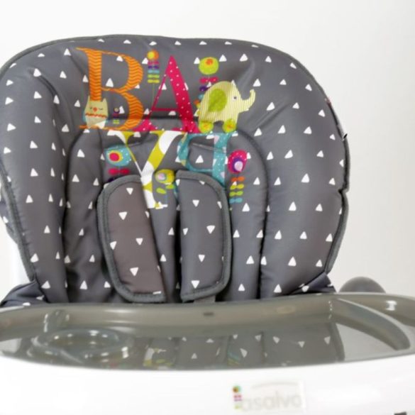 Chef multifunkciós, extra-párnás etetőszék 6-36 hó, 15 kg-ig