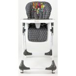 Chef multifunkciós, extra-párnás etetőszék 6-36 hó, 15 kg-ig