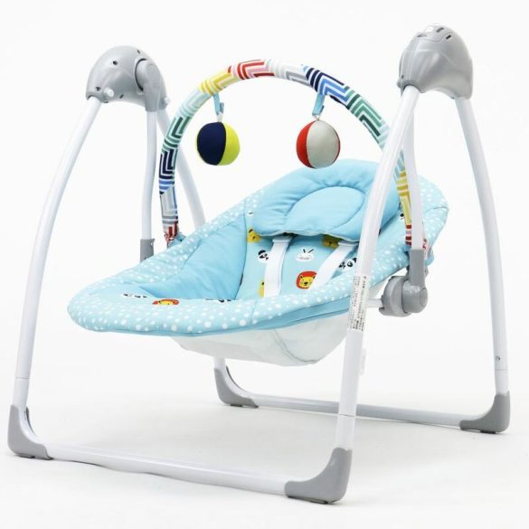 Swing Musical időzíthető zenélő babahinta 9kg-ig zenék-fények