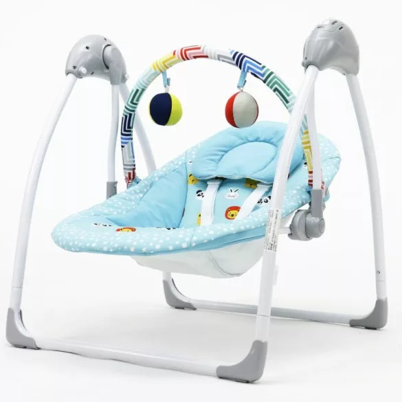 Swing Musical időzíthető zenélő babahinta 9kg-ig zenék-fények